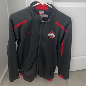 Ohio state running track coat